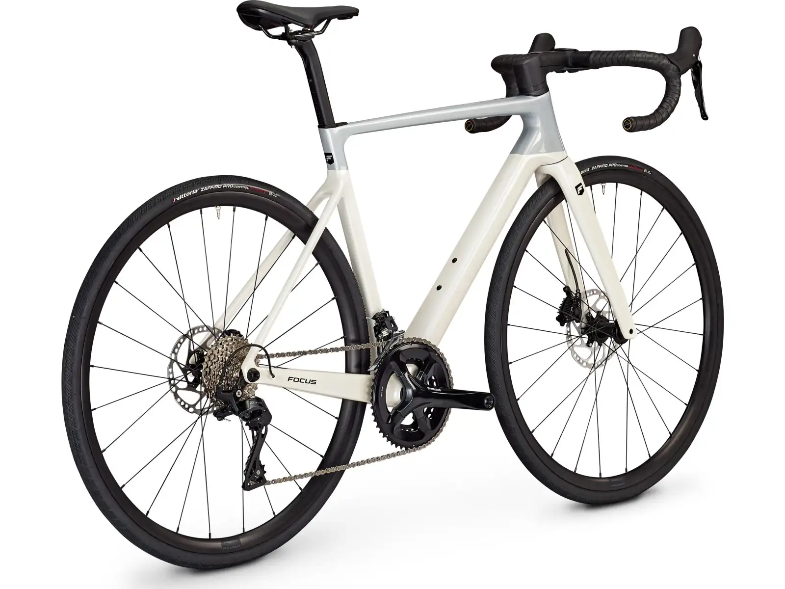Focus Izalco MAX 8.7 DI silniční kolo Silver Glossy/White Metallic Glossy