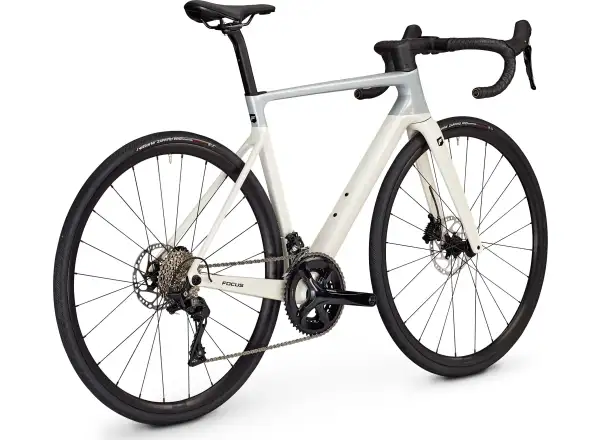 Focus Izalco MAX 8.7 DI silniční kolo Silver Glossy/White Metallic Glossy
