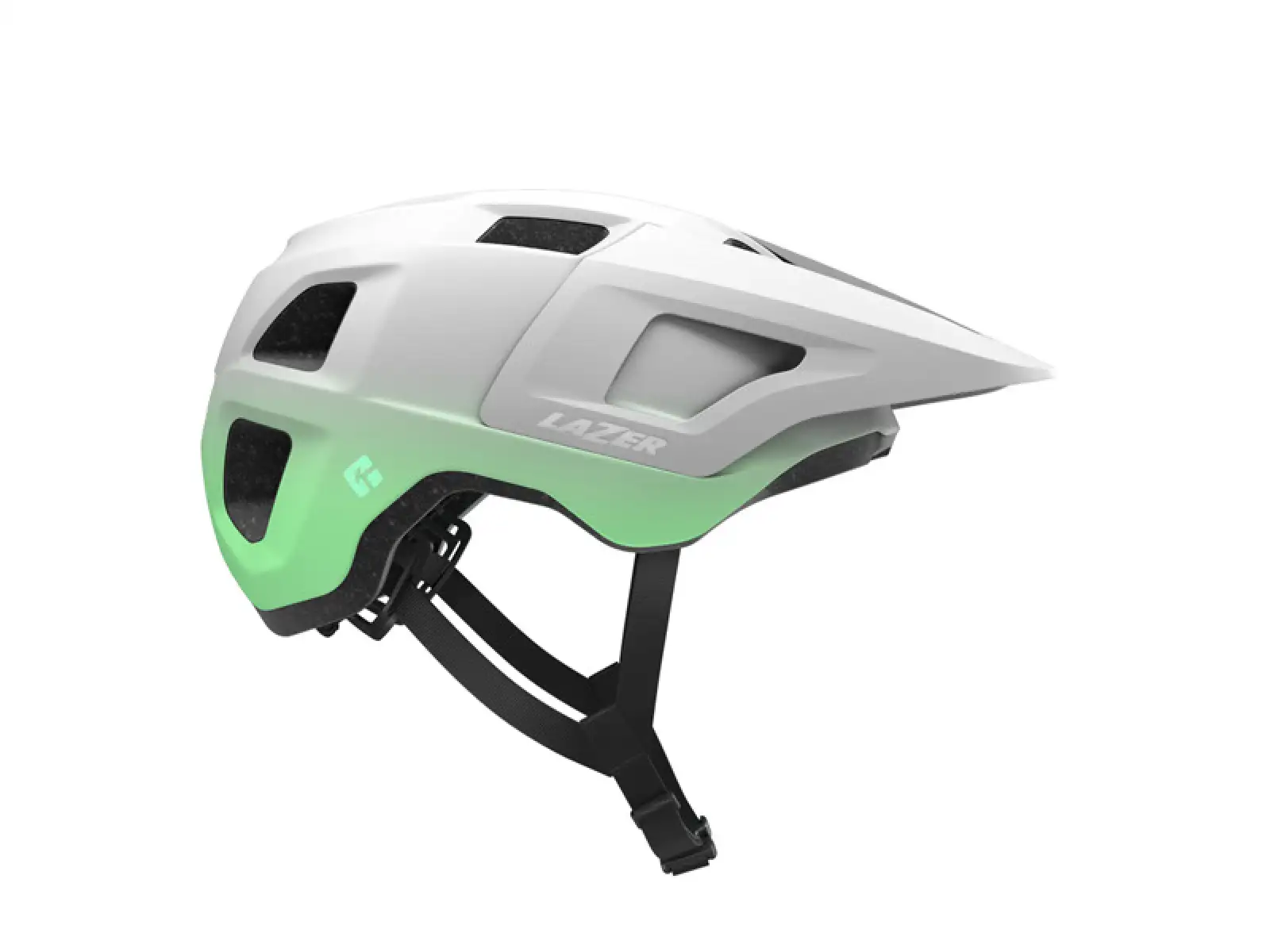 Lazer Finch KC přilba Mat White/Green