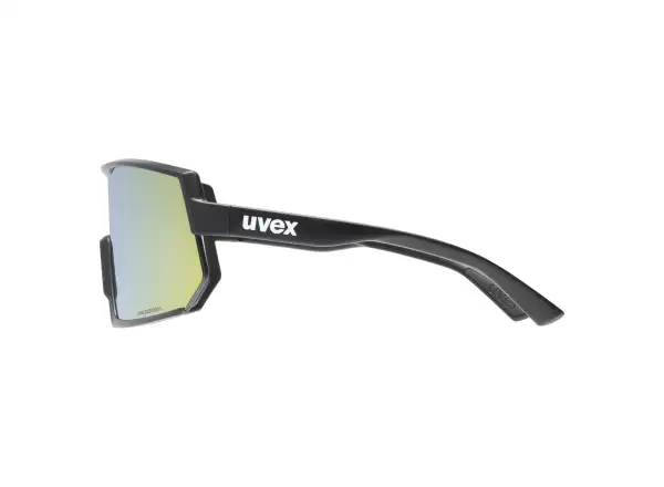 Uvex Sportstyle 235 Polavision cyklistické brýle Black Mat/Mirror Red