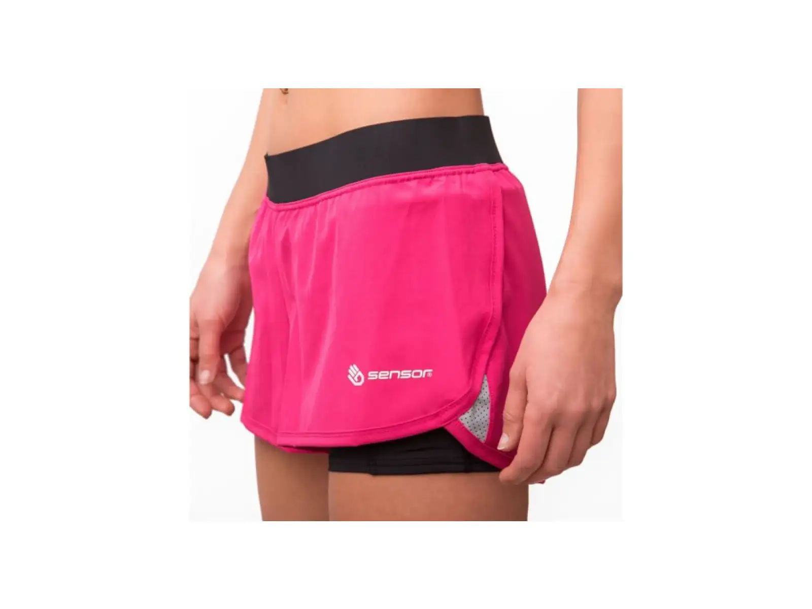 Sensor Trail dámské šortky růžová/černá