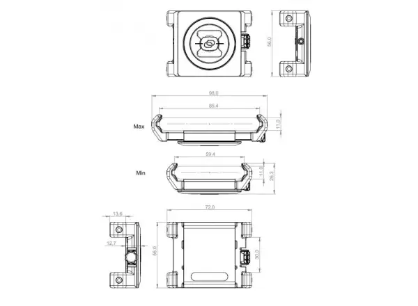 SP Connect Universal Phone Clamp SPC+ držák na smartphone