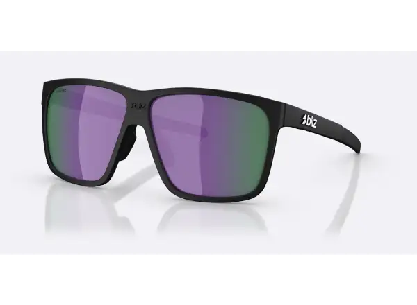 Bliz A001 sluneční brýle Matte Black/Brown/Purple Multicolor