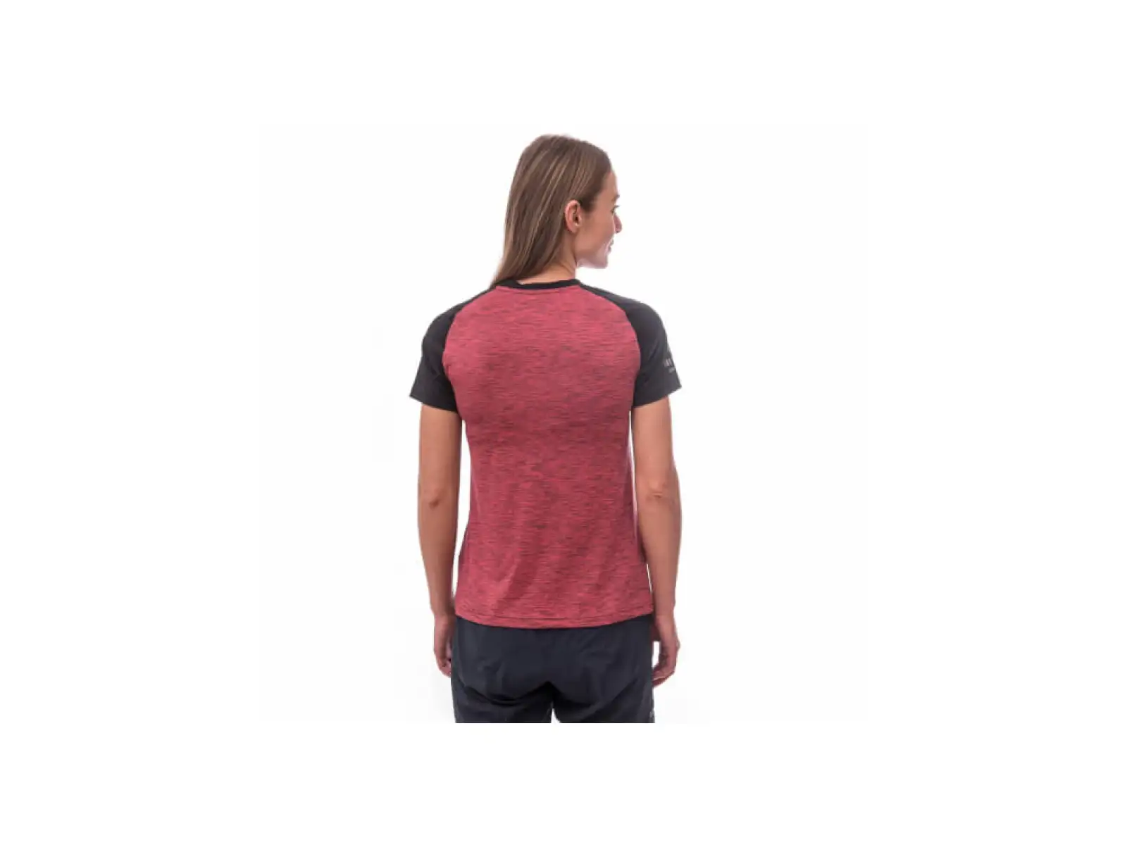 Sensor Charger dámský dres krátký rukáv růžová/černá