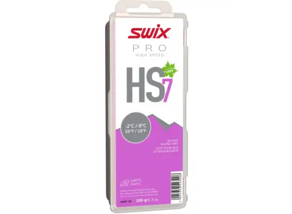 Swix HS07 High Speed skluzný vosk 180g
