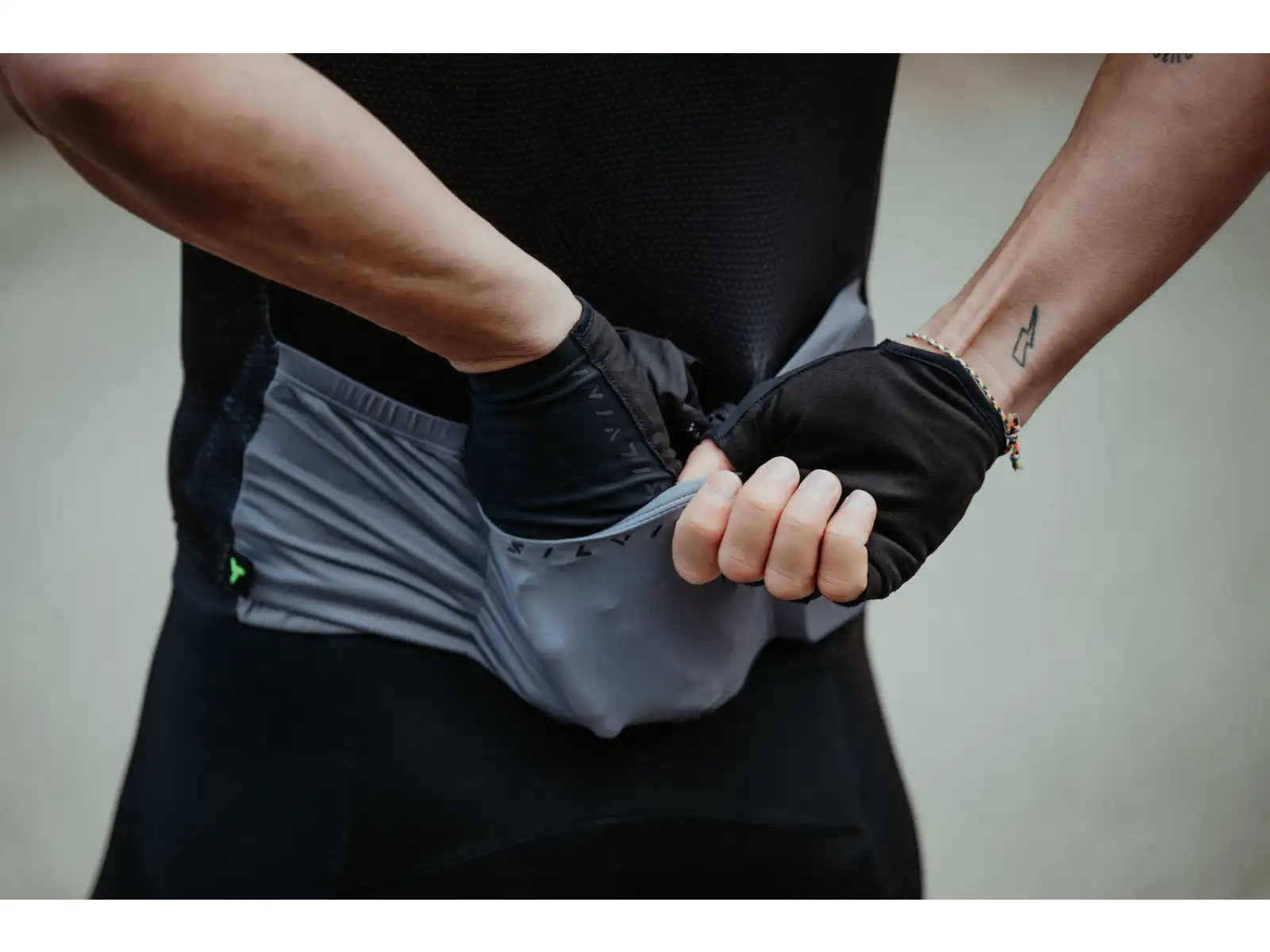 Silvini Stelvio pánský dres Green/Black