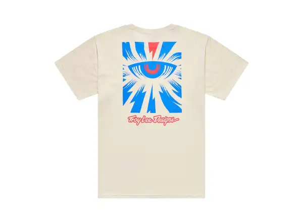 Troy Lee Designs Cyborg pánské triko krátký rukáv Vintage White
