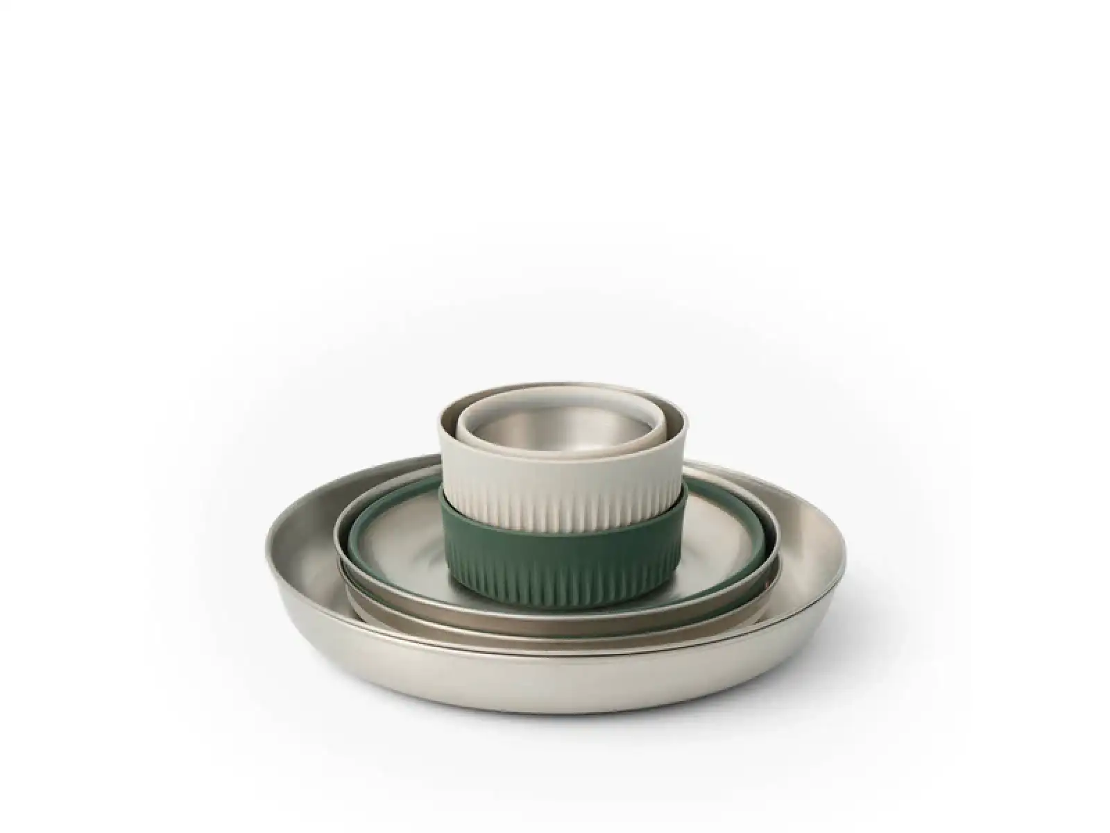 Sea to Summit Detour Stainless Steel Dinnerware Set 6 dílná sada nádobí