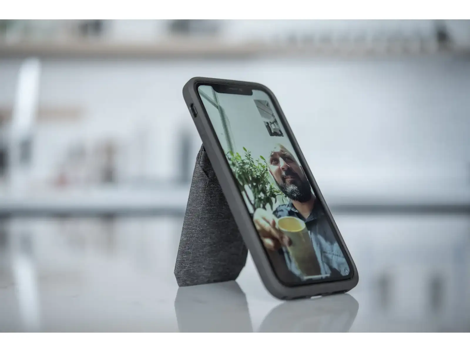 Peak Design Wallet Stand magnetická peněženka na mobil Sun