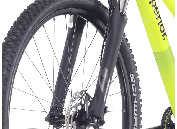 Superior RACER 27 dětské kolo Matte Radioactive Yellow