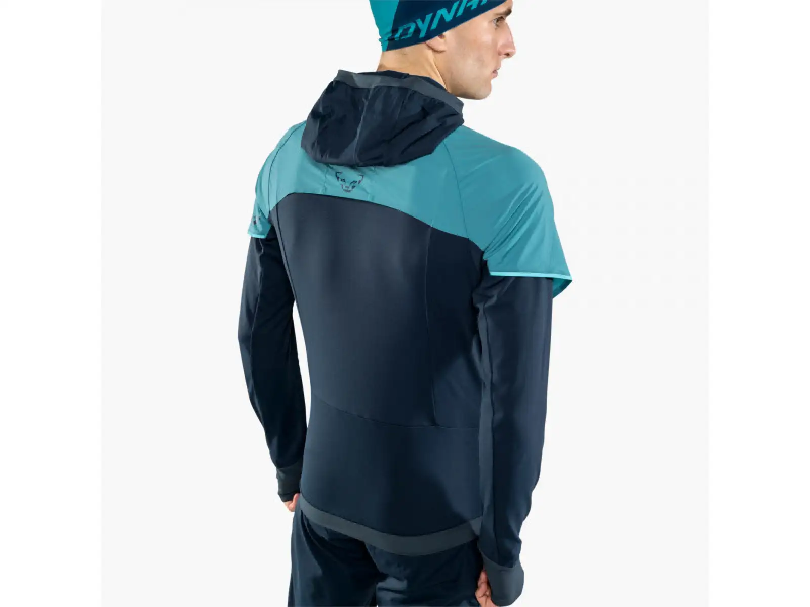 Dynafit Alpine Hybrid běžecká bunda pánská Storm Blue