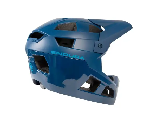 Endura SingleTrack Full Face přilba Blueberry