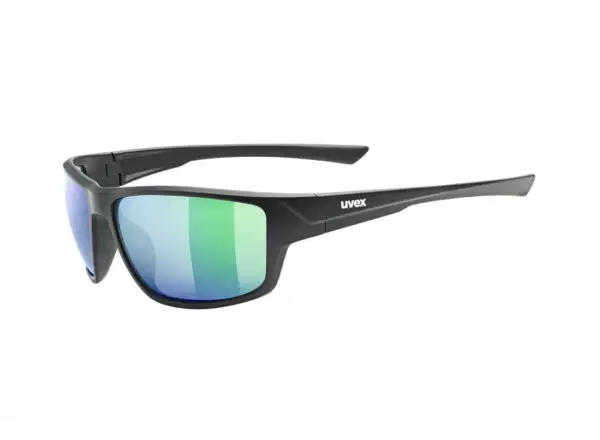 Uvex Sportstyle 230 brýle Black Matt/Mirror Green