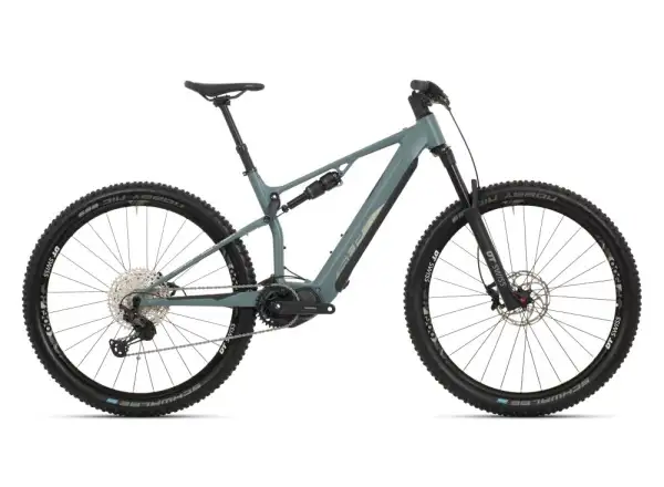 Superior eXF 9049 R horské elektrokolo matte trooper green/chrome silver