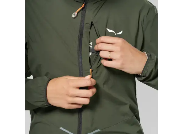 Salewa Pedroc Wind Light dámská bunda Dark Olive