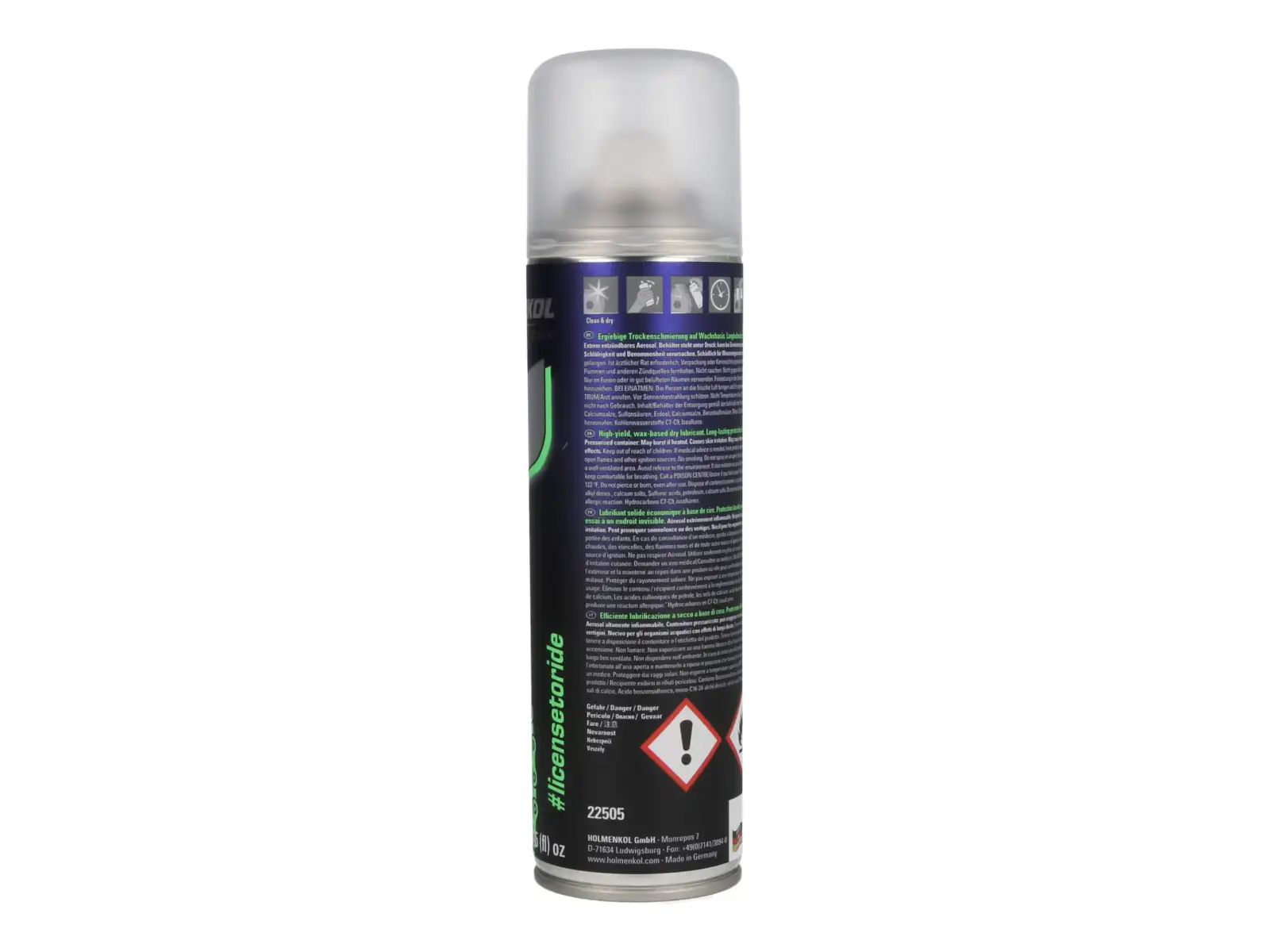 Holmenkol Chain Wax vosk na řetěz ve spreji 250 ml