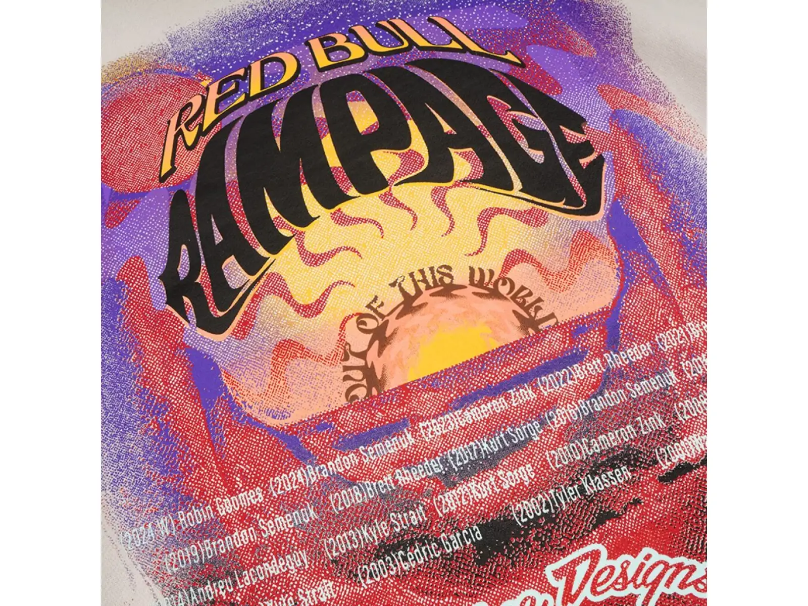 Troy Lee Designs x Red Bull Rampage Valley of Gods pánská mikina Bone