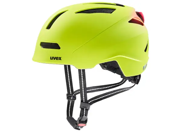 Uvex Urban planet LED přilba Lime matt