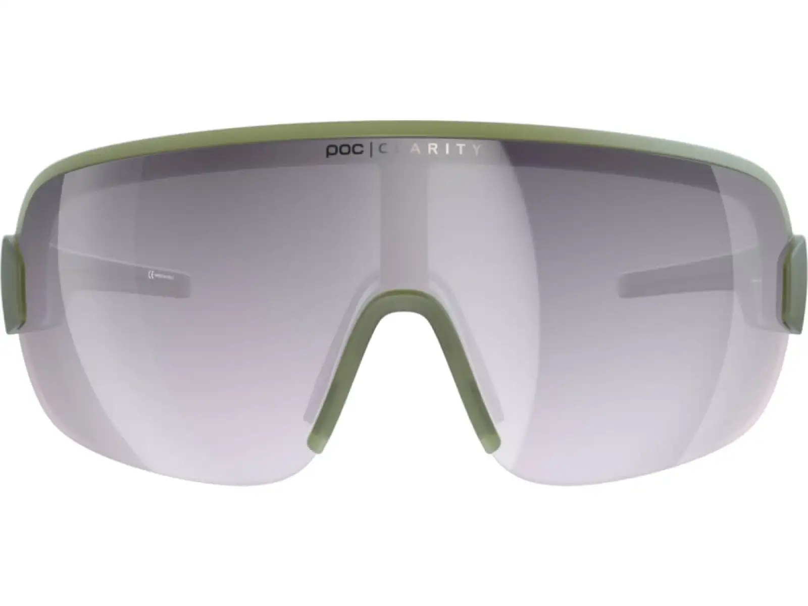 POC Aim cyklistické brýle Epidote Green Translucent