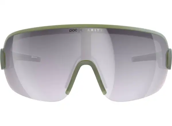 POC Aim cyklistické brýle Epidote Green Translucent