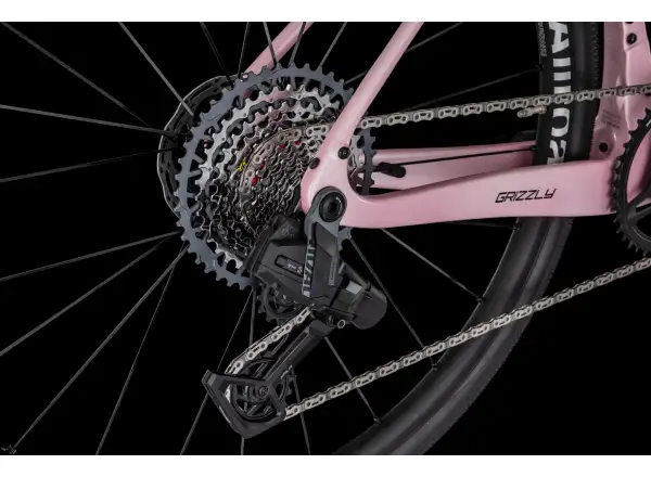 4Ever Grizzly AXS gravel kolo Coral/Black