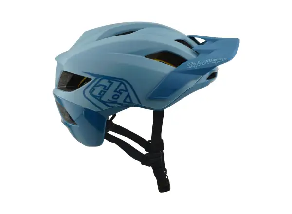 Troy Lee Designs Flowline MIPS přilba Point Dawn Blue/Sapphire