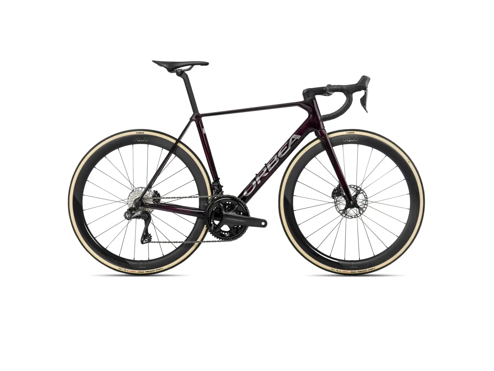 Orbea ORCA M20iLTD PWR silniční kolo Wine Red-Titanium