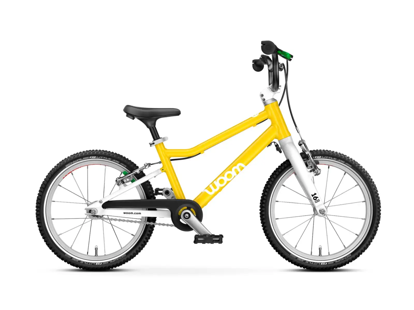 Woom GO 3 Automagic Vibrant Yellow 16 dětské kolo