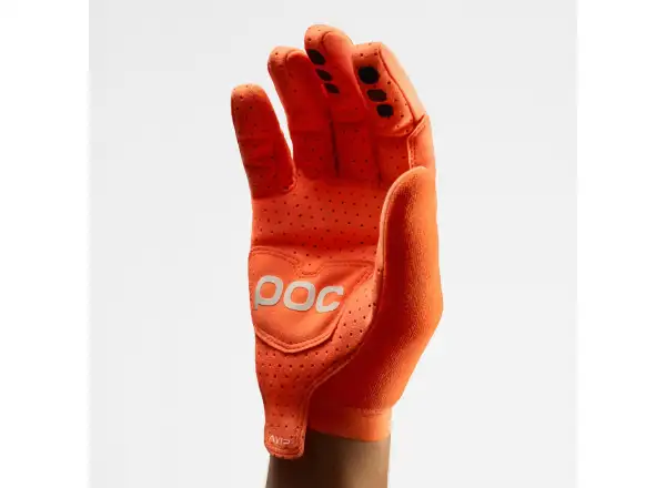 POC Avip Long cyklistické rukavice Zink Orange