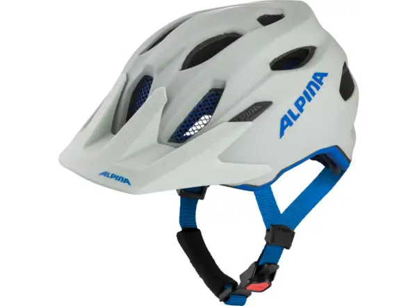 Alpina Carapax JR. cyklistická přilba Smoke/Grey Blue Matt