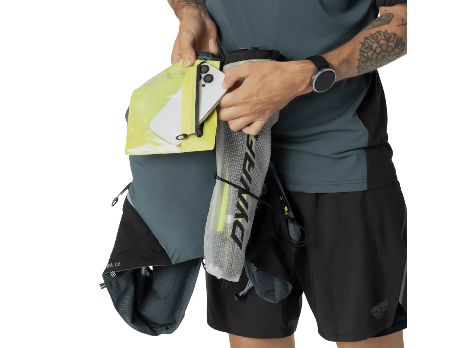 Dynafit Ultra 12 l běžecká vesta Cloud Blue/Cinder