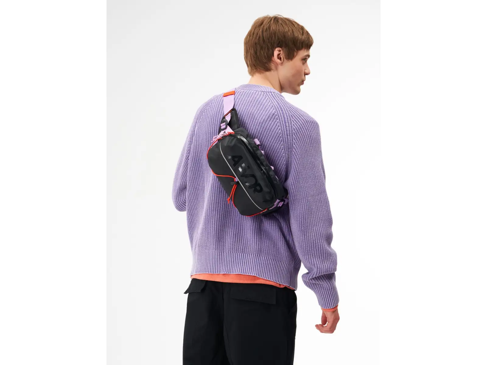 Aevor Bar Bag taštička přes rameno/na řídítka Proof Dual Dip Violett Rus