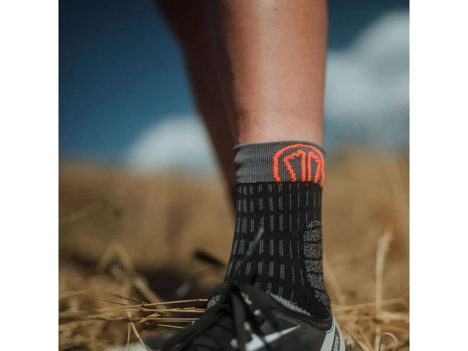 Sidas T-Free Trail běžecké ponožky Black/Grey