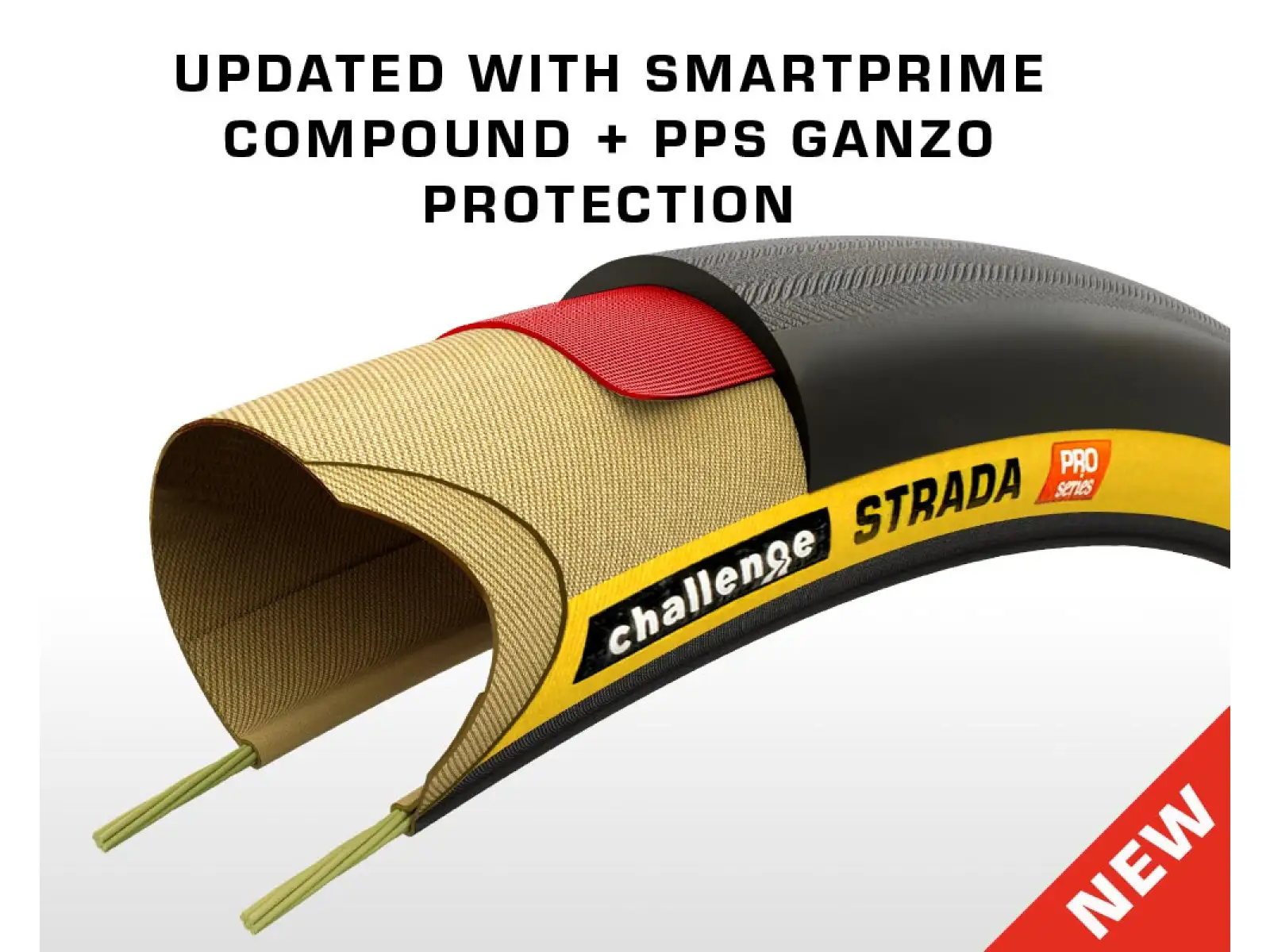 Challenge Strada Pro TLR Easy Fit 700x32 plášť černá/tan