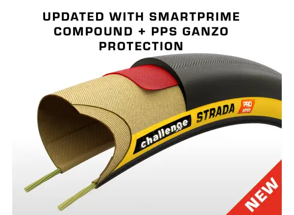 Challenge Strada Pro TLR Easy Fit 700x32 plášť černá/tan