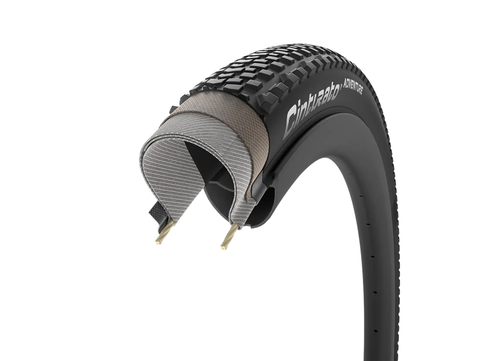 Pirelli Cinturato Adventure ProWALL Gravel TLR gravel plášť kevlar černá