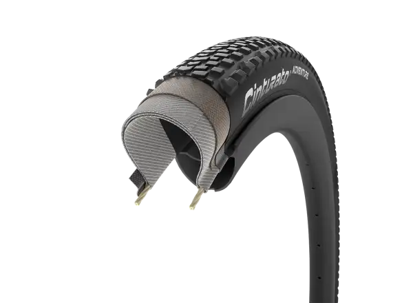 Pirelli Cinturato Adventure ProWALL Gravel TLR gravel plášť kevlar černá