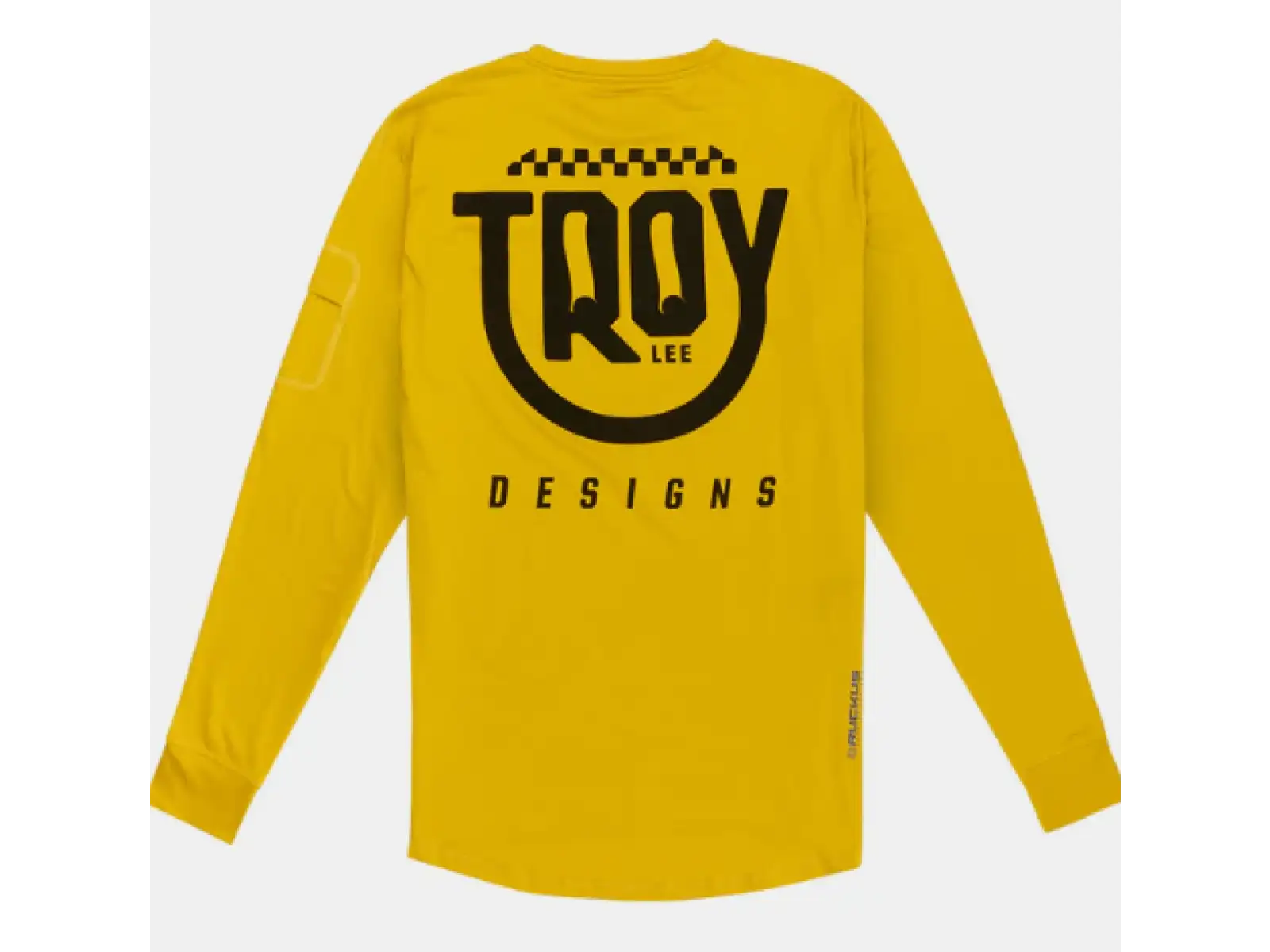 Troy Lee Designs Ruckus Ride Tee pánský dres dlouhý rukáv Eyez Safron
