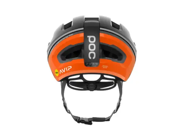 POC Omne Beacon MIPS cyklistická přilba Fluorescent Orange AVIP/Uranium Black Matt