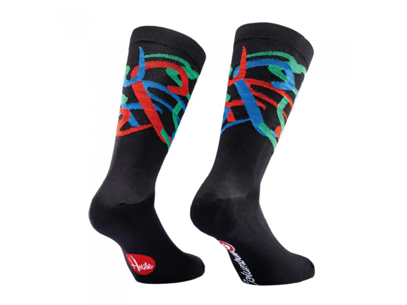 Cinelli COLUMBUS TUBOGRAPHY ponožky vysoké černá