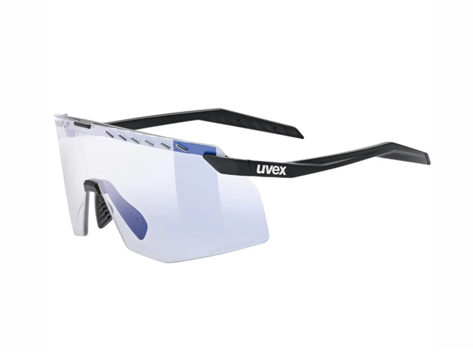 Uvex Pace Stage Variomatic brýle Black Matt/Mirror Blue