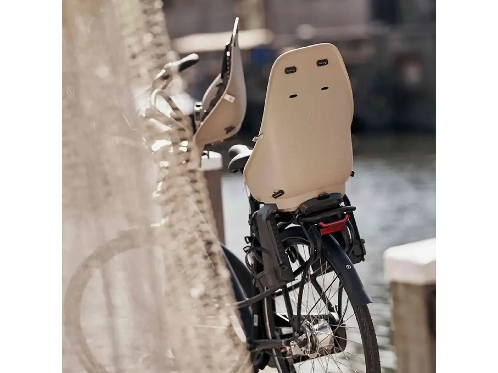 Urban Iki zadní sedačka s adaptérem na nosič Inaho Beige/Kurumi Brown