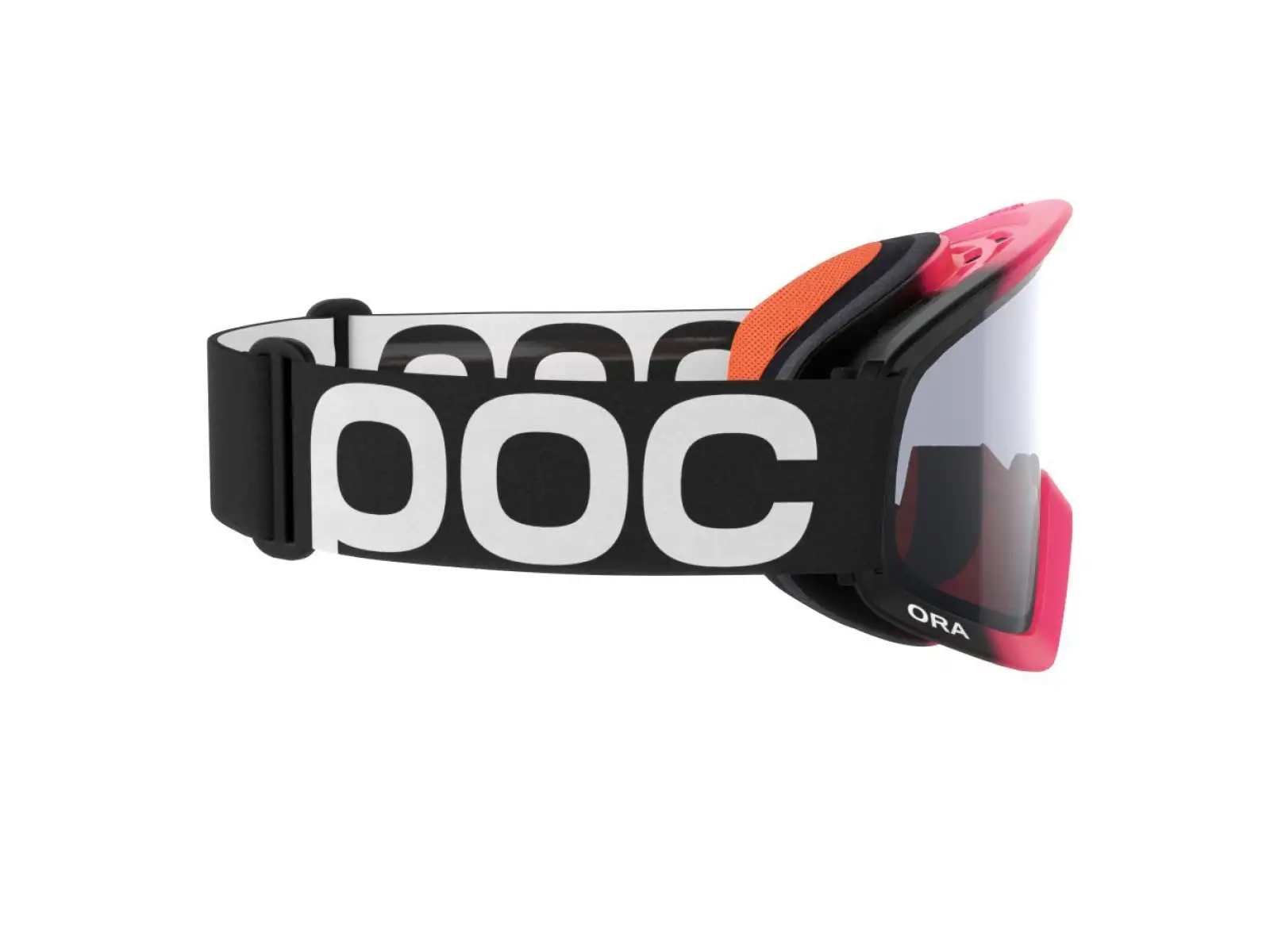 POC Ora Clarity sjezdové brýle Fluorescent Pink/Uranium Black Translucent