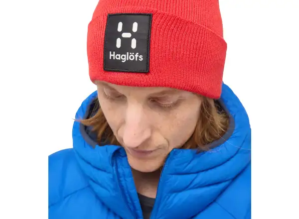 Haglöfs Aze čepice Bright Red vel. UNI