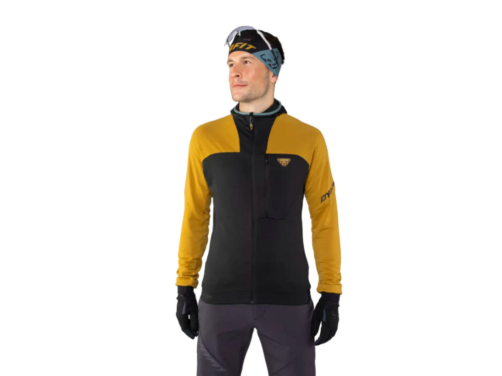 Dynafit Speed Polartec Hooded pánská bunda Tobacco