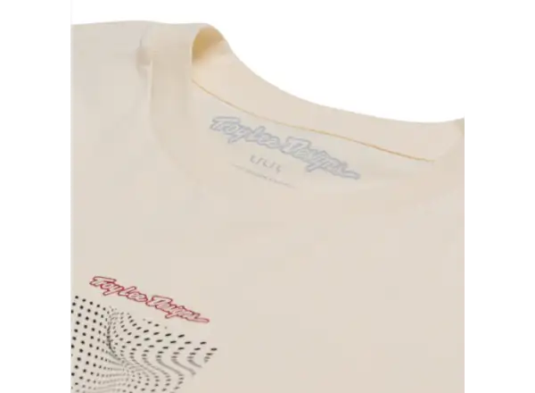 Troy Lee Designs Boxed Out pánské triko krátký rukáv Vintage White