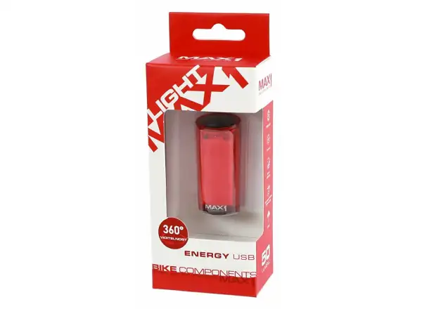 MAX1 Energy USB zadní blikačka