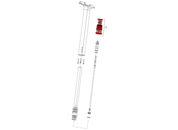 Rock Shox Inner Seal Head pro sedlovku Reverb Stealth
