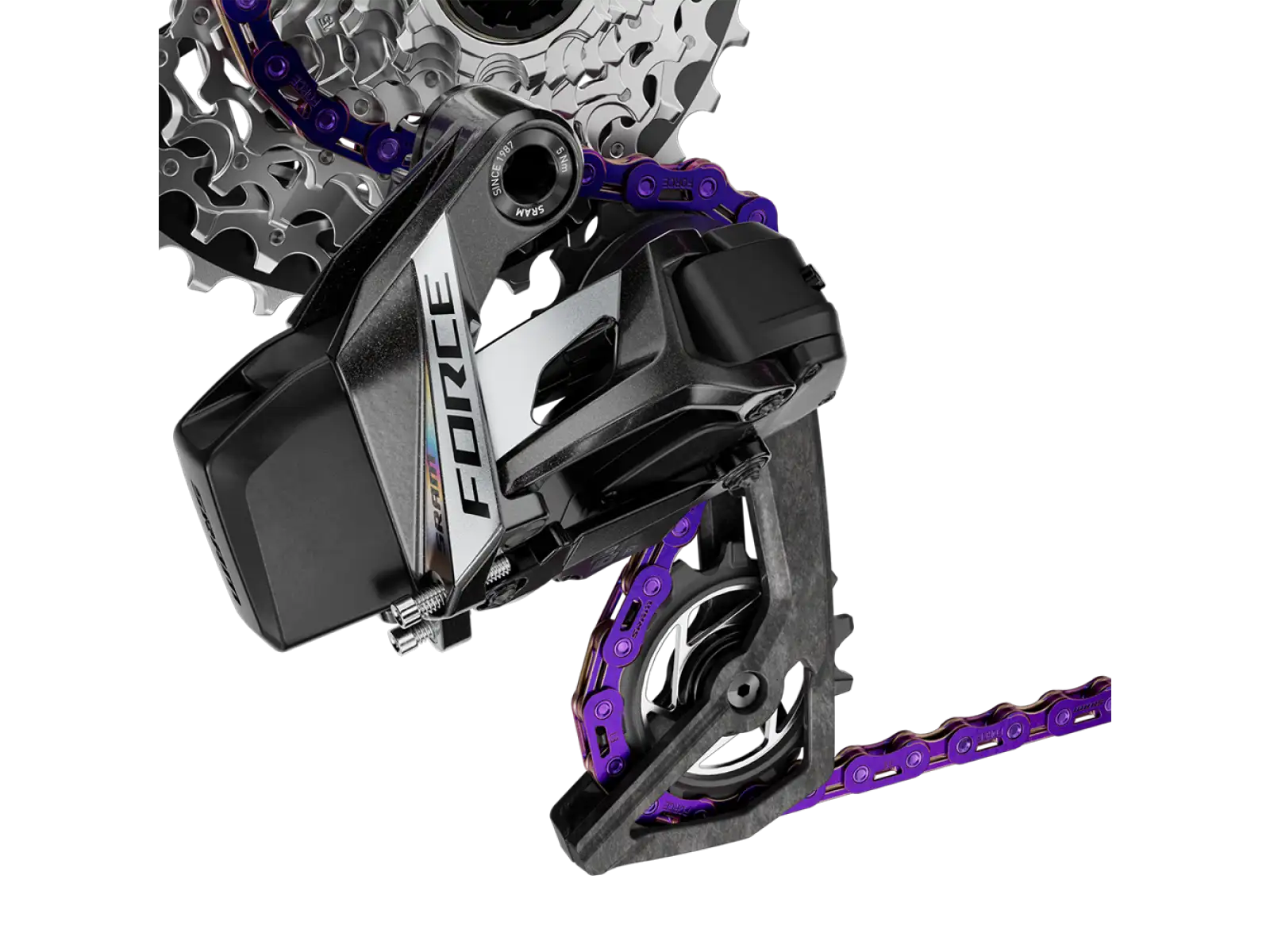 Sram Force E1 Flattop řetěz Purple 114 článků