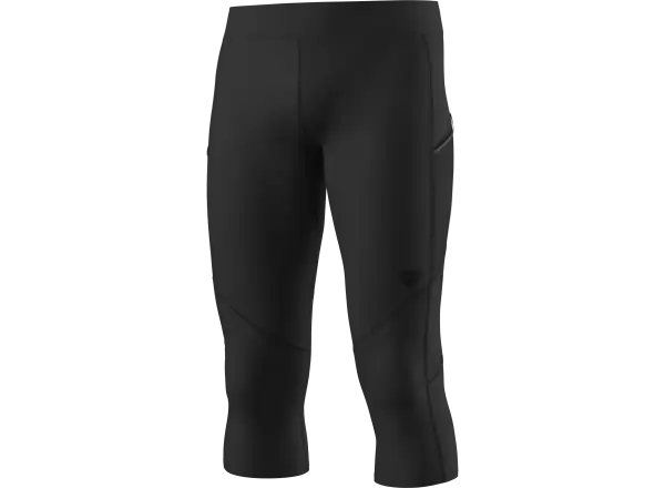 Dynafit Alpine 3/4 pánské běžecké kalhoty Black Out